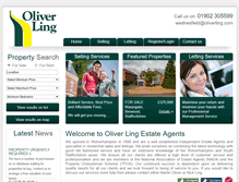 Tablet Screenshot of oliverling.com